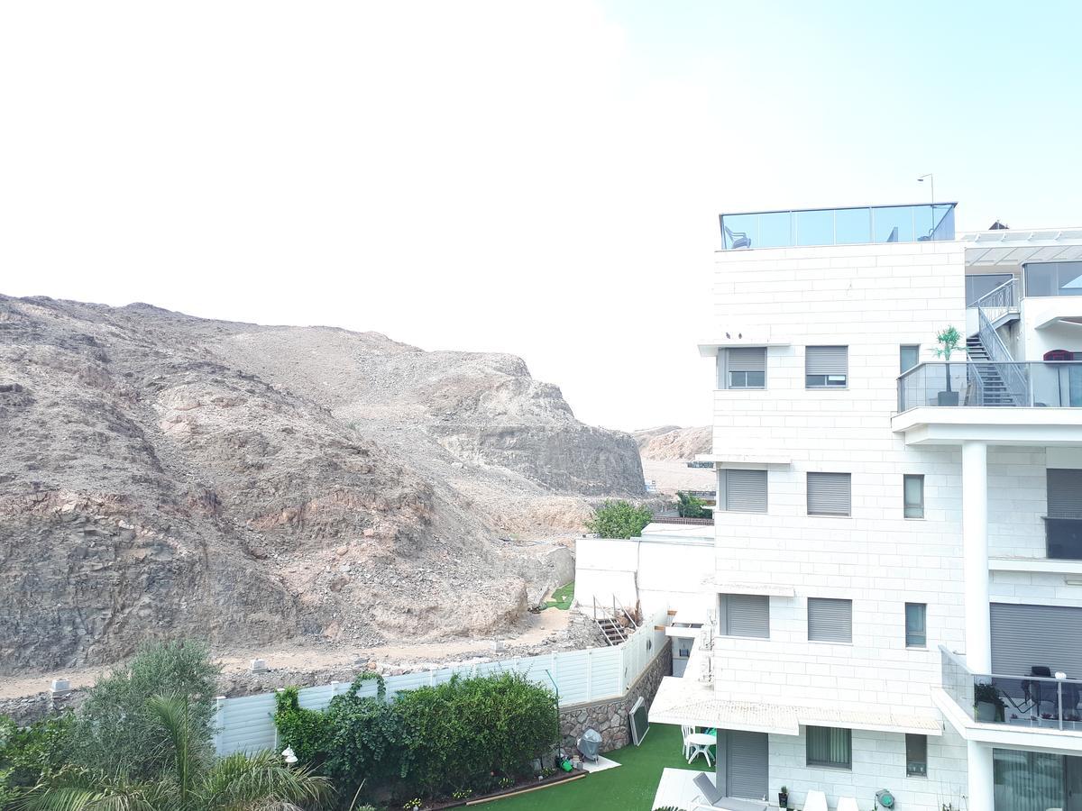 Stunning Penthouse With Sea Views And Private Heated Pool Apartment Eilat Bagian luar foto